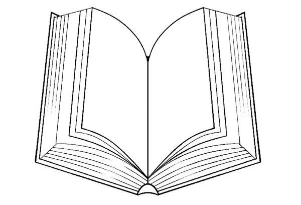 Раскраска "книга"