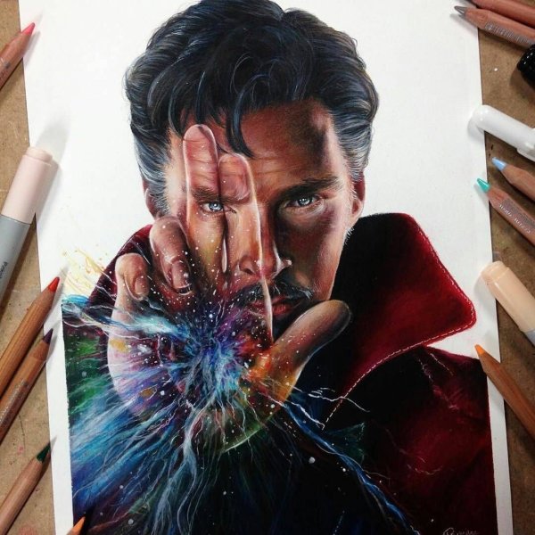 Доктор Стрэндж портрет