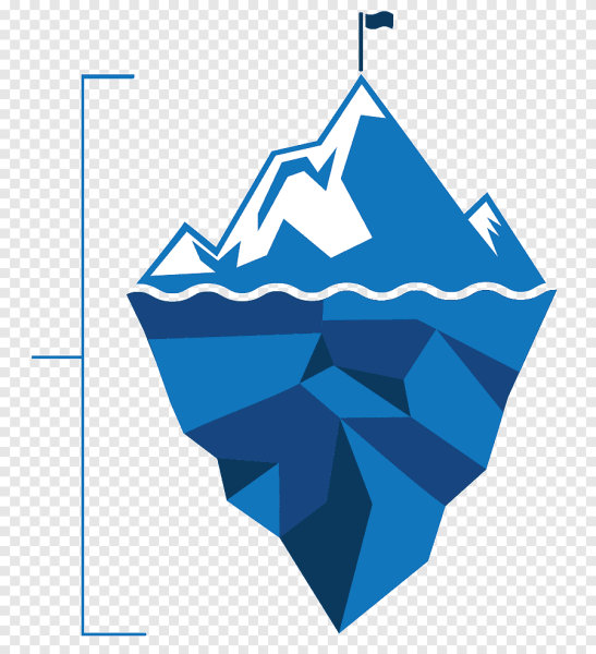 Айсберг стилизованный