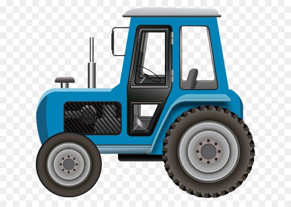 Трактор рисунок