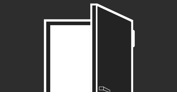 Дверь открывается