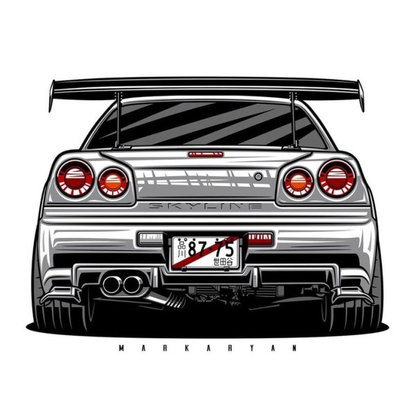 Nissan Skyline r34 Art