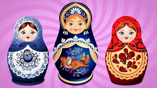 Веселые матрешки