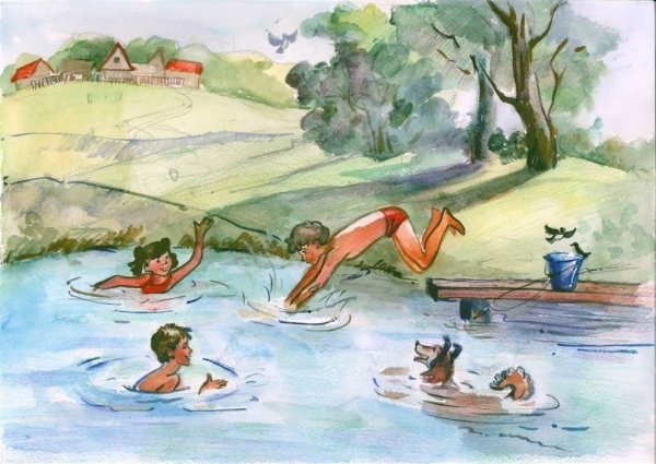 Летние рисунки