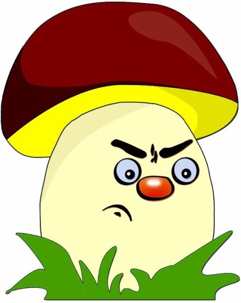 Гриб Боровик для детей