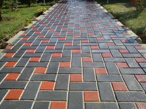 Раскладка брусчатки варианты 100х200