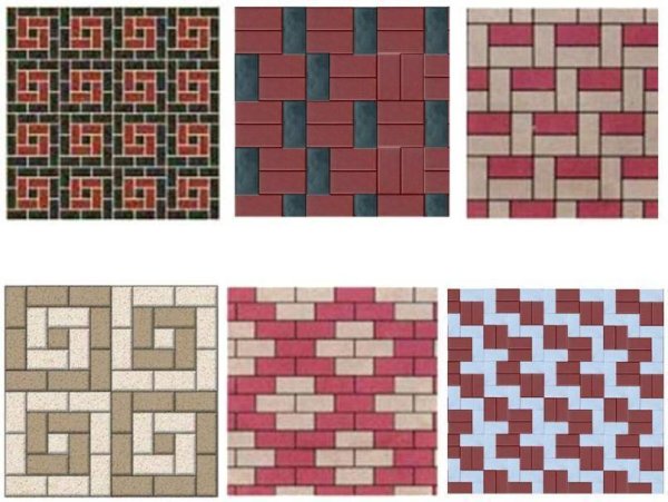 Раскладка квадратной плитки