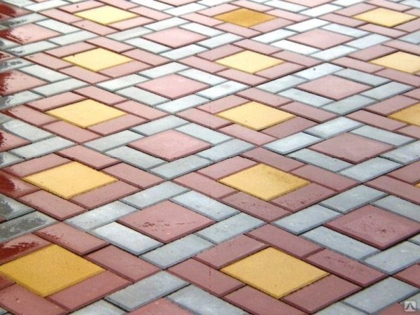 Схема раскладки брусчатки старый город