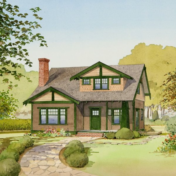 Рисование на тему дом