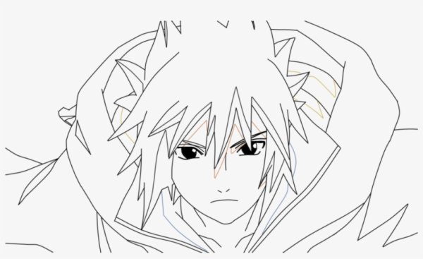 Sasuke Uchiha draw