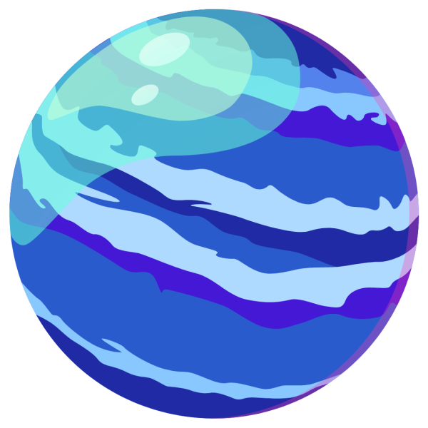 Нептун вектор Планета