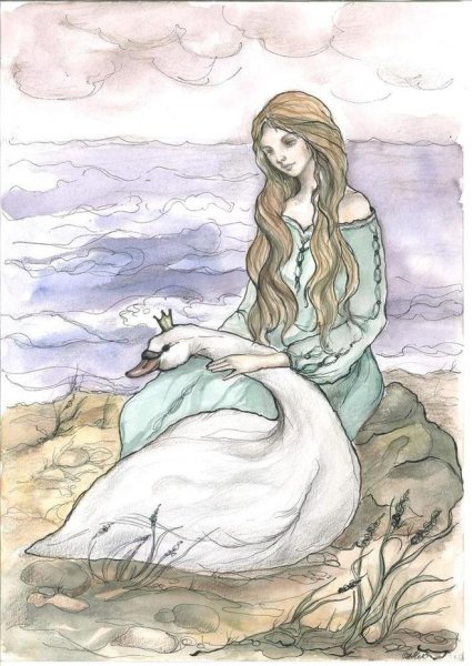 Дикие лебеди сказка Андерсена