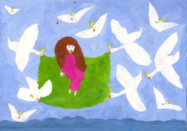 Андерсен Дикие лебеди читательский дневник