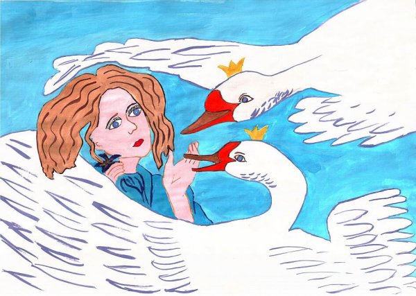 Сказка Дикие лебеди для читательского дневника Андерсена