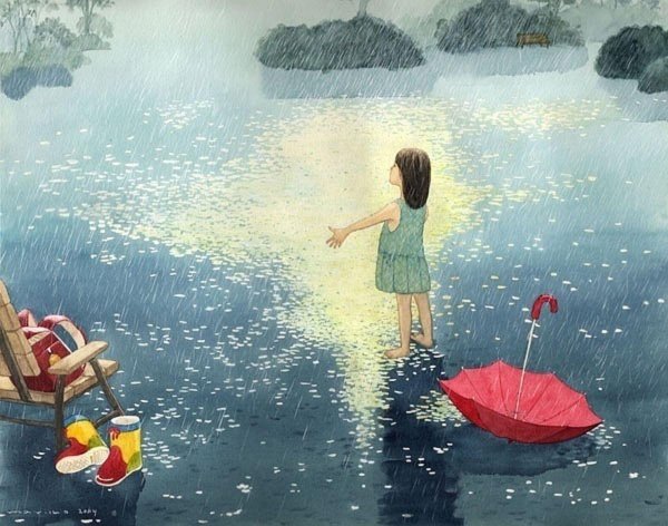 Слепой дождь в живописи