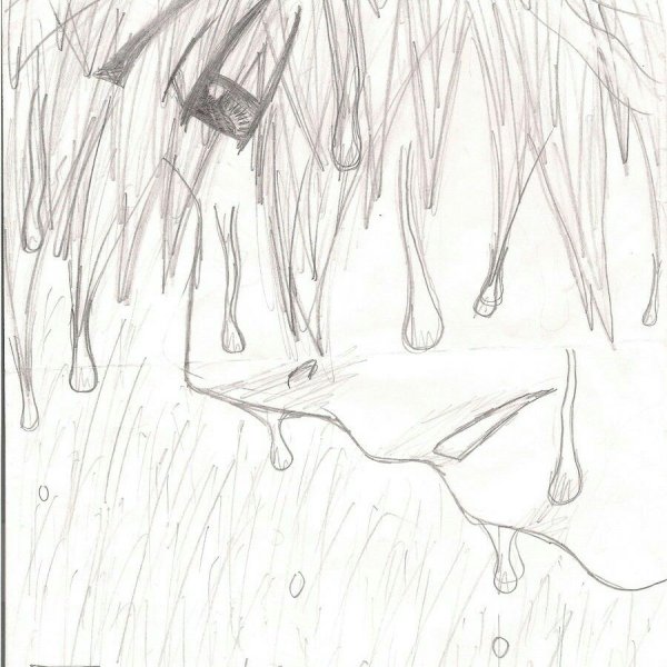 Дождь рисунок