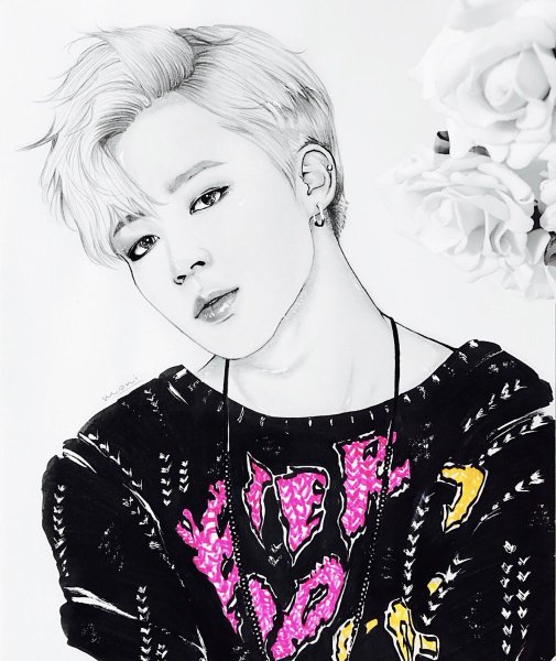 Портреты БТС Чимин