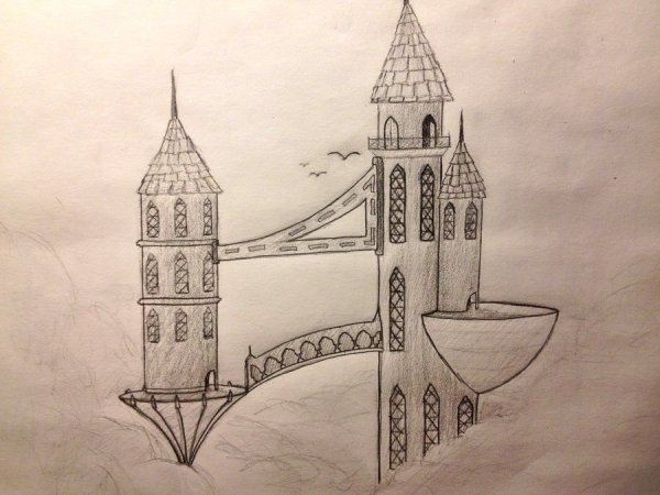 Зарисовка замка