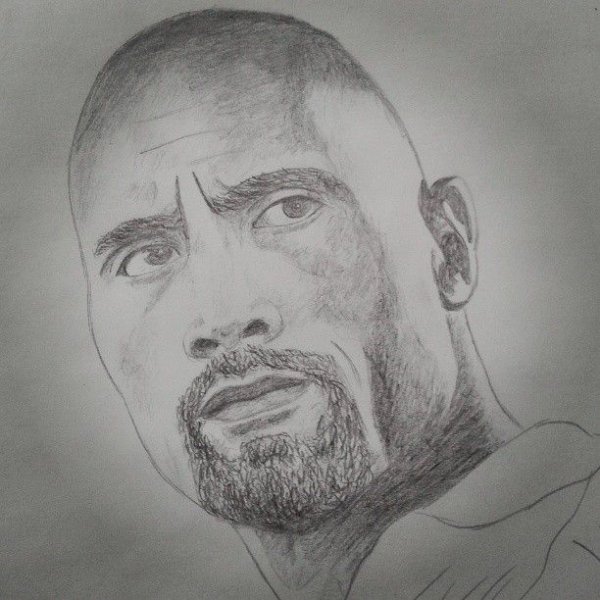 Дуэйн скала Джонсон портрет