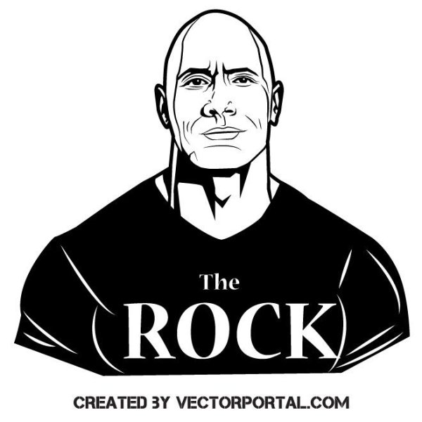 Скала Дуэйн Джонсон арты