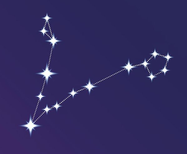 Созвездие рыбы Pisces