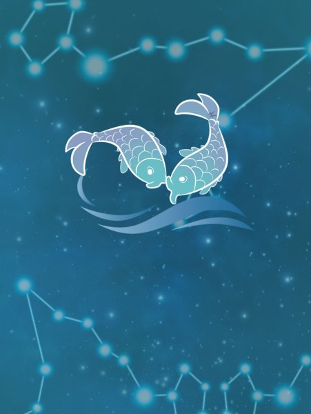 Рыбы Созвездие схема