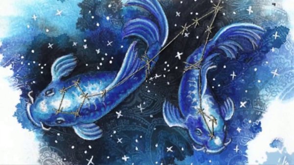 Созвездие зодиака рыбы