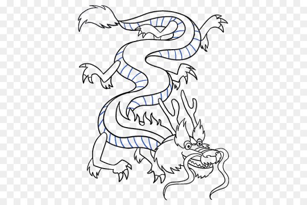 Изображение китайского дракона