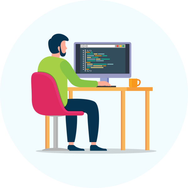 Программист иллюстрация