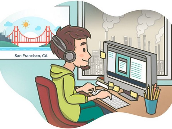 Программист иллюстрация