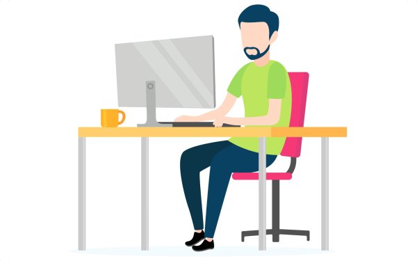 Программист иллюстрация