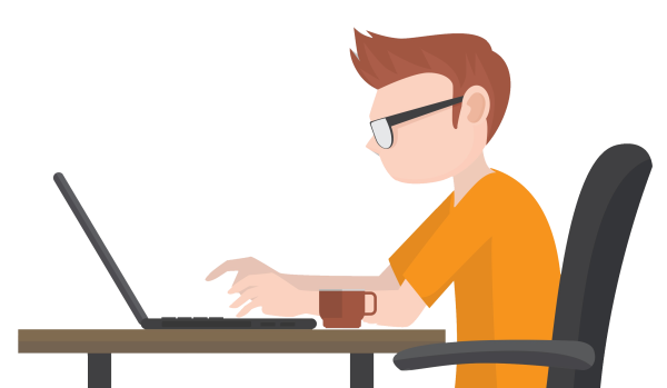 Программист мультяшный