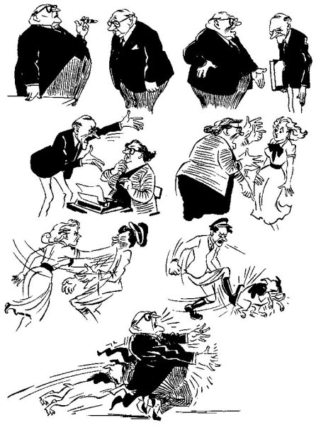 Херлуф Бидструп. Рисунки