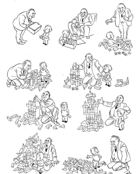 Карикатурист Херлуф Бидструп