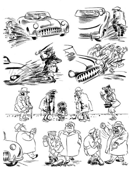 Карикатурист Херлуф Бидструп