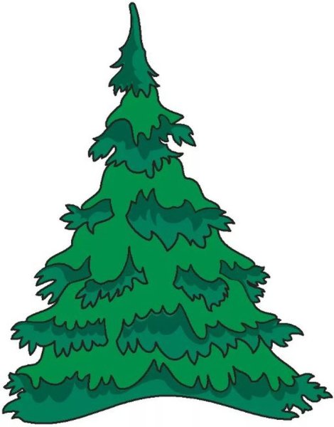 Елка рисунок