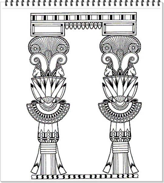 Древние орнаменты Египта