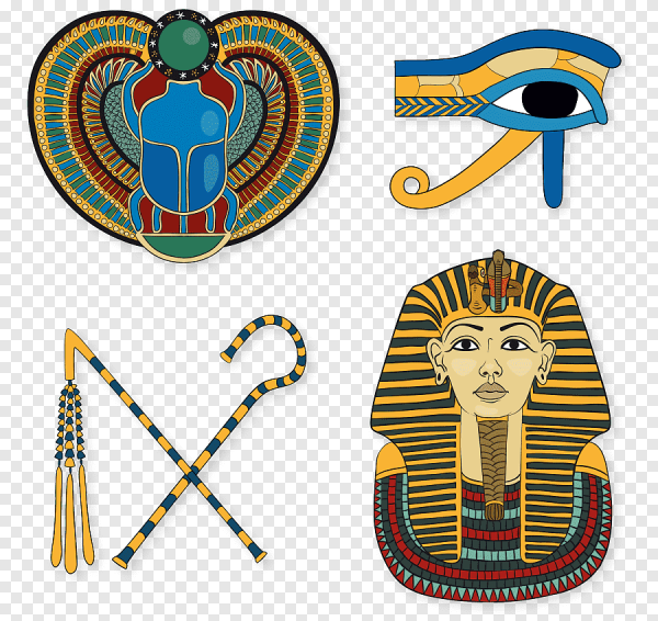 Орнамент в древнем Египте у фараона в