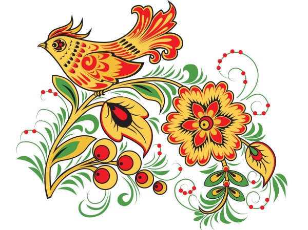 Хохлома для дошкольников