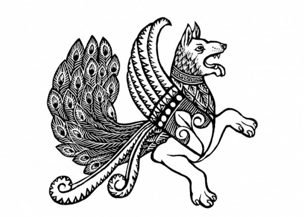 Семаргл гравюра