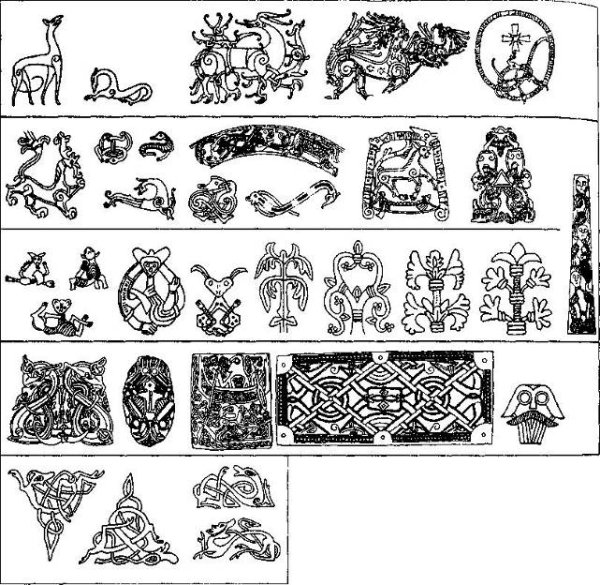 Скандинавский звериный стиль Борре