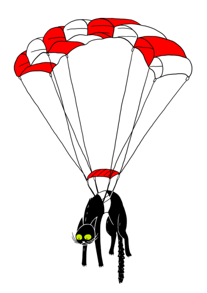 Рисование парашют