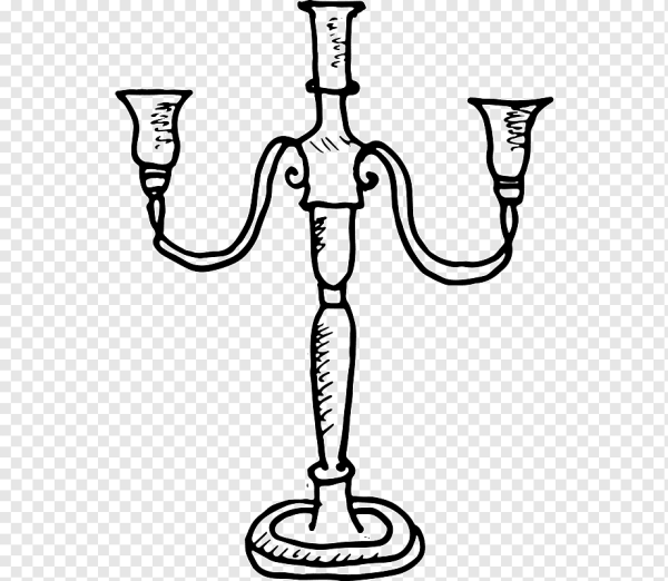Канделябр силуэт