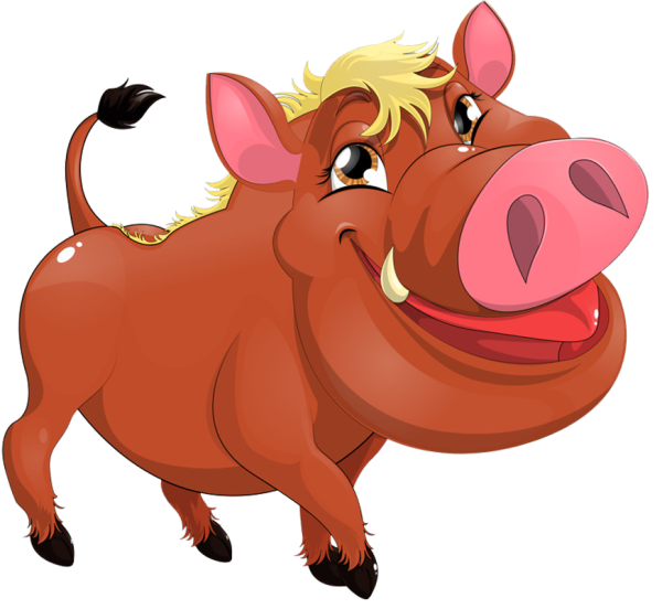 Кабан мультяшный