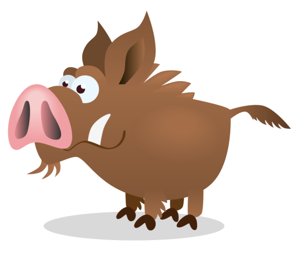 Кабан мультяшный