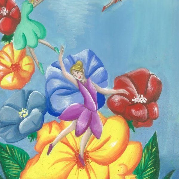 Вальс цветов иллюстрации