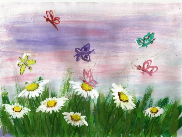 Иллюстрация к вальсу цветов Чайковского