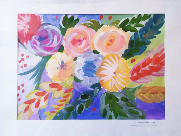 Рисунок на тему вальс цветов