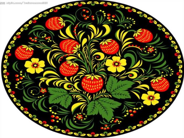 Хохломская роспись