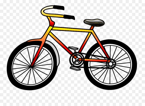 Нарисовать велосипед